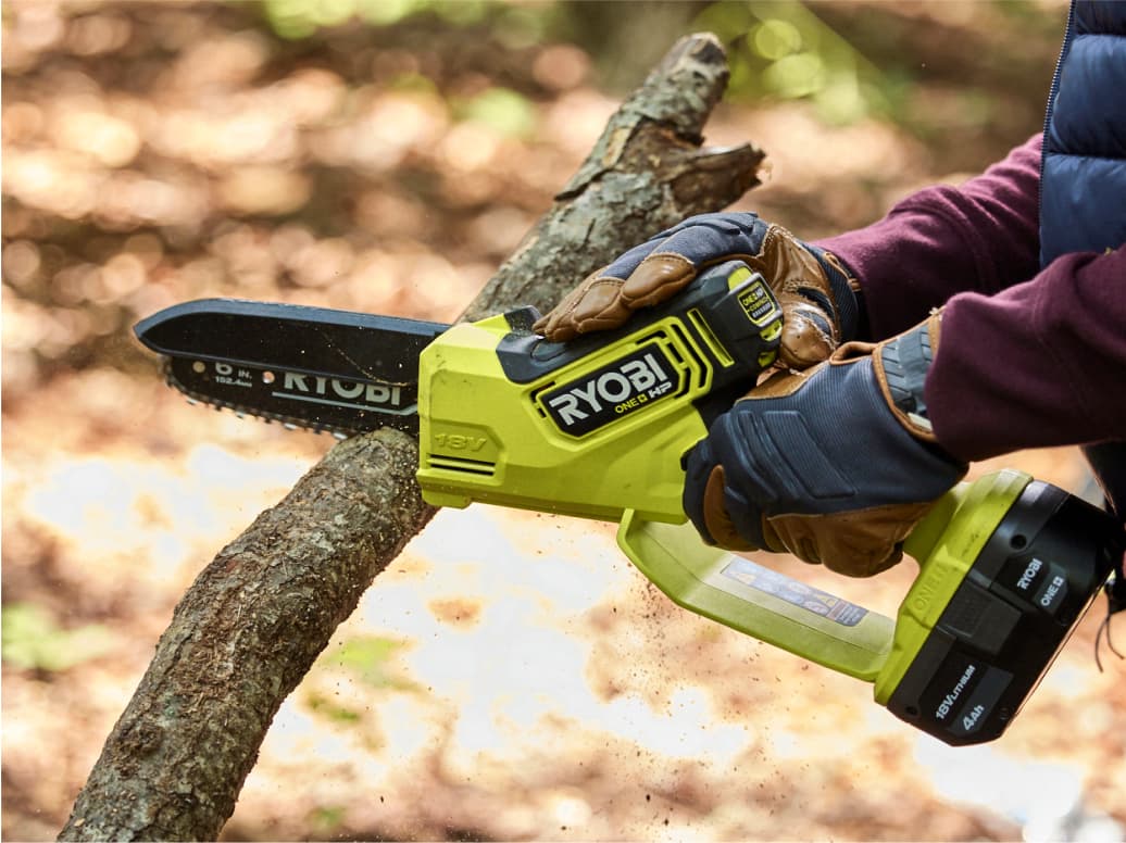18V ONE+ HP 6 COMPACT BRUSHLESS PRUNING CHAINSAW - RYOBI Tools, chainsaw 